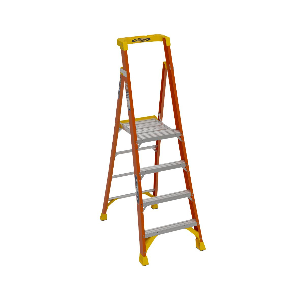 UNITIS | Platform Ladder 4' Fiberglass Type 1A 300 lb